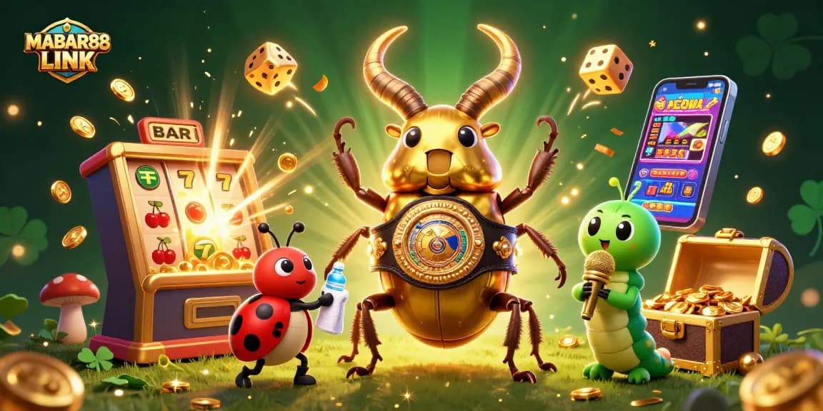 Bet on MABAR88 LINK to win big with animated casino atmosphere and colorful slot highlights.