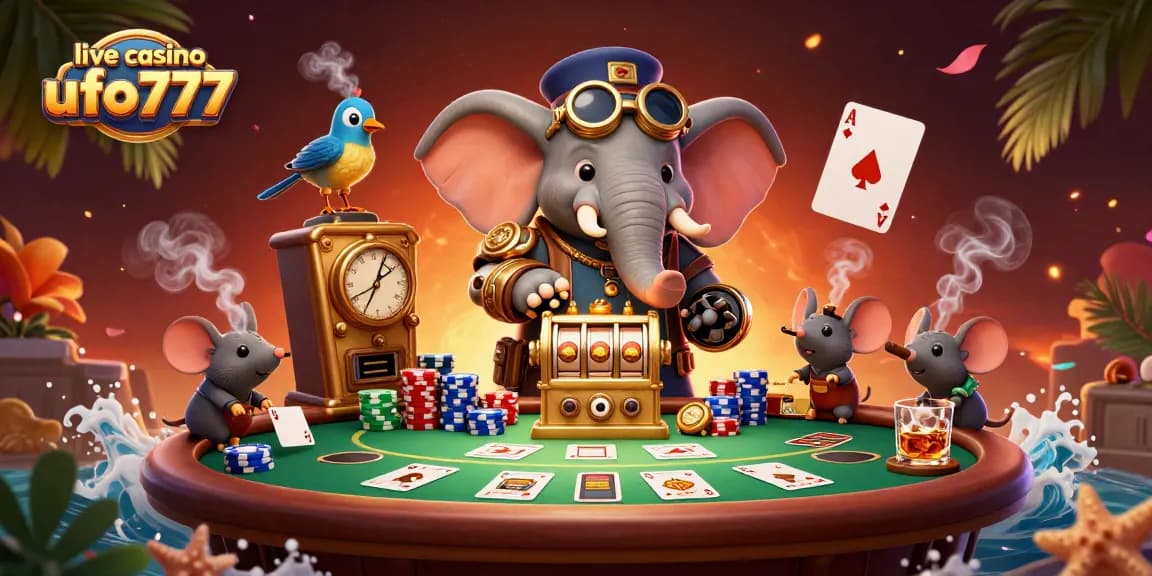 Experience thrilling live casino ufo777 games with engaging characters and action-packed scenes.
