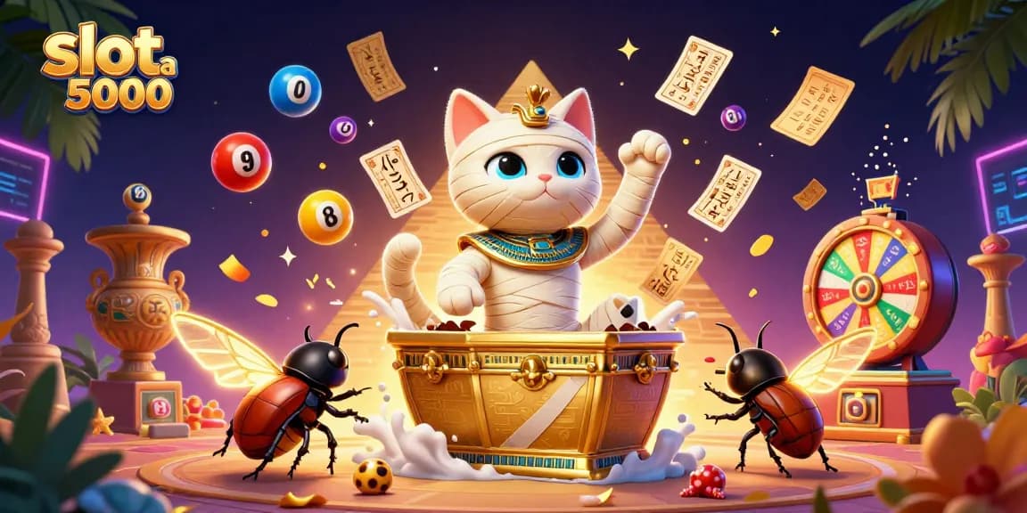 Menangkan jackpot menggunakan slot pulsa 5000 dengan simbol misterius dalam kasino online.