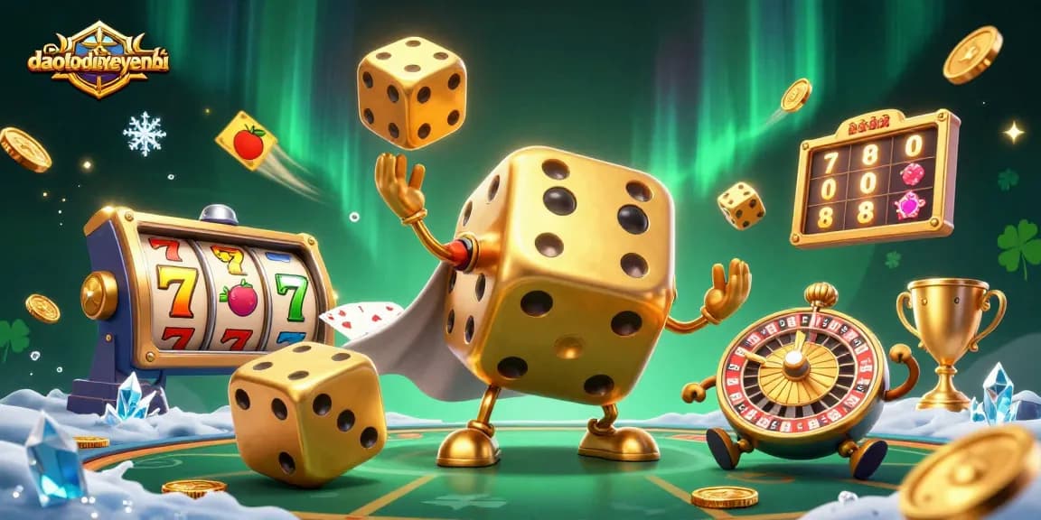 Experience thrilling gaming action at daotaolaixeyenbai with dynamic elements showcasing slot games, jackpots, and vibrant casino energy.