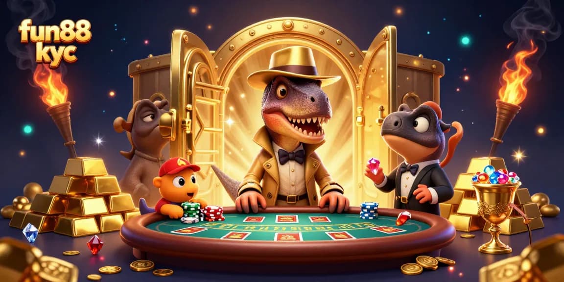 Trải nghiệm cá cược hấp dẫn cùng fun88 kyc tại sòng bài trực tuyến với nhiều phần thưởng đặc sắc.