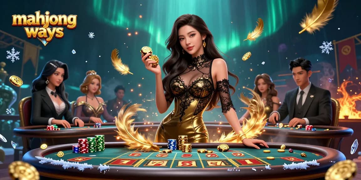 Experience mahjong ways at a high-stakes slots table with dynamic gameplay and luxurious atmosphere.