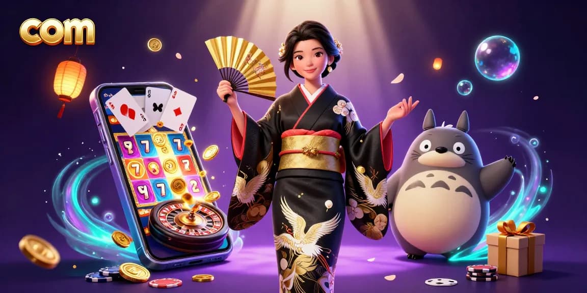 Experience winning gameplay at com with slot games and vibrant characters in a dynamic casino scene.