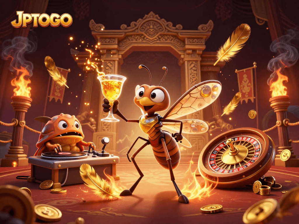 JPTOTO enhances your betting experience with dynamic gambling visuals featuring unique casino elements.