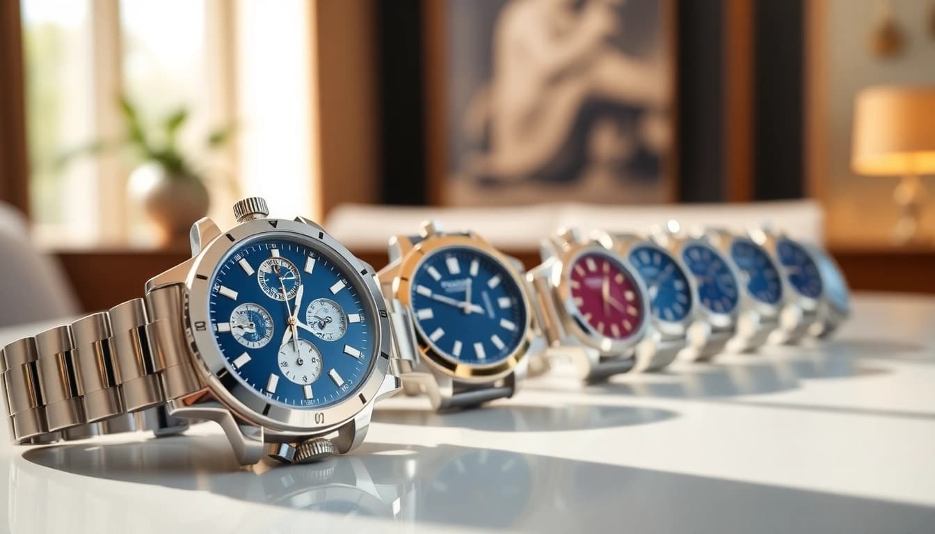 Explore luxury replica watches showcasing exquisite craftsmanship and elegance.