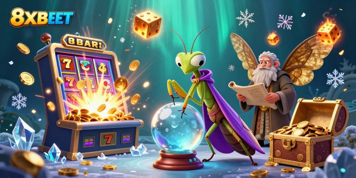 Engage with 8XBET’s thrilling gaming experience featuring a fortune teller and dynamic casino fun.