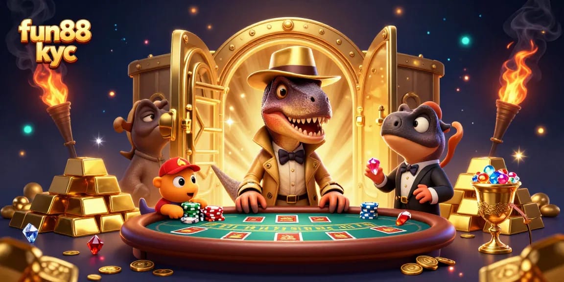 Trải nghiệm cá cược hấp dẫn cùng fun88 kyc tại sòng bài trực tuyến với nhiều phần thưởng đặc sắc.