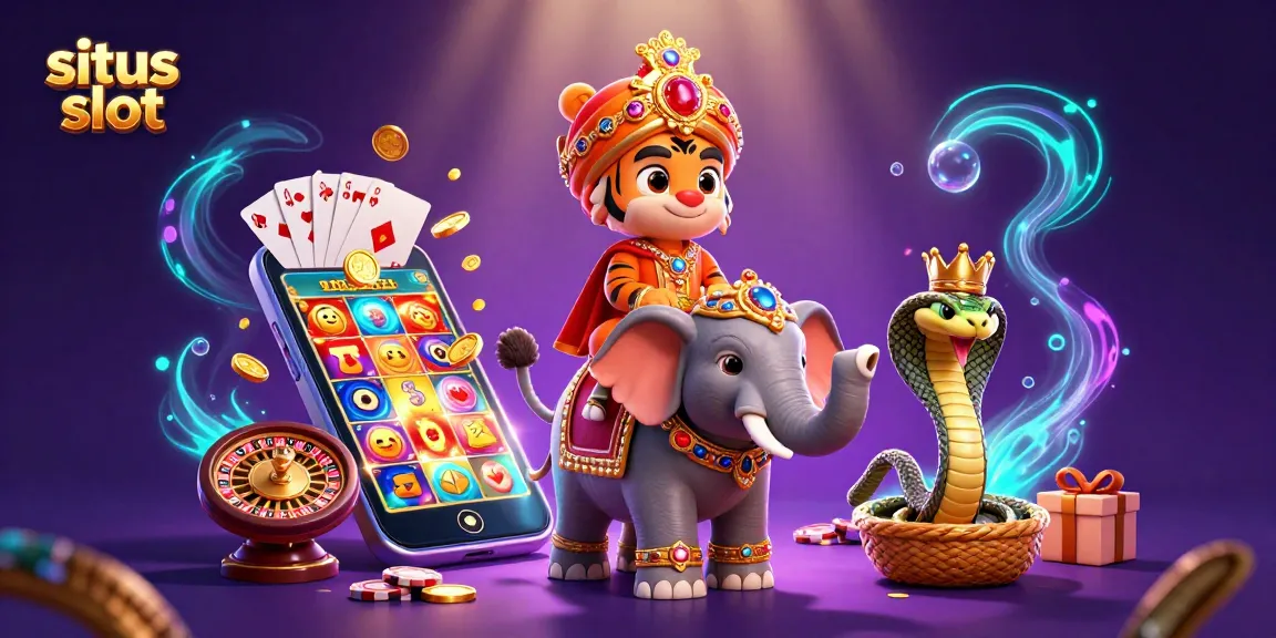 Pemain menikmati slot di situs slot dengan jackpot dan permainan menarik lainnya.