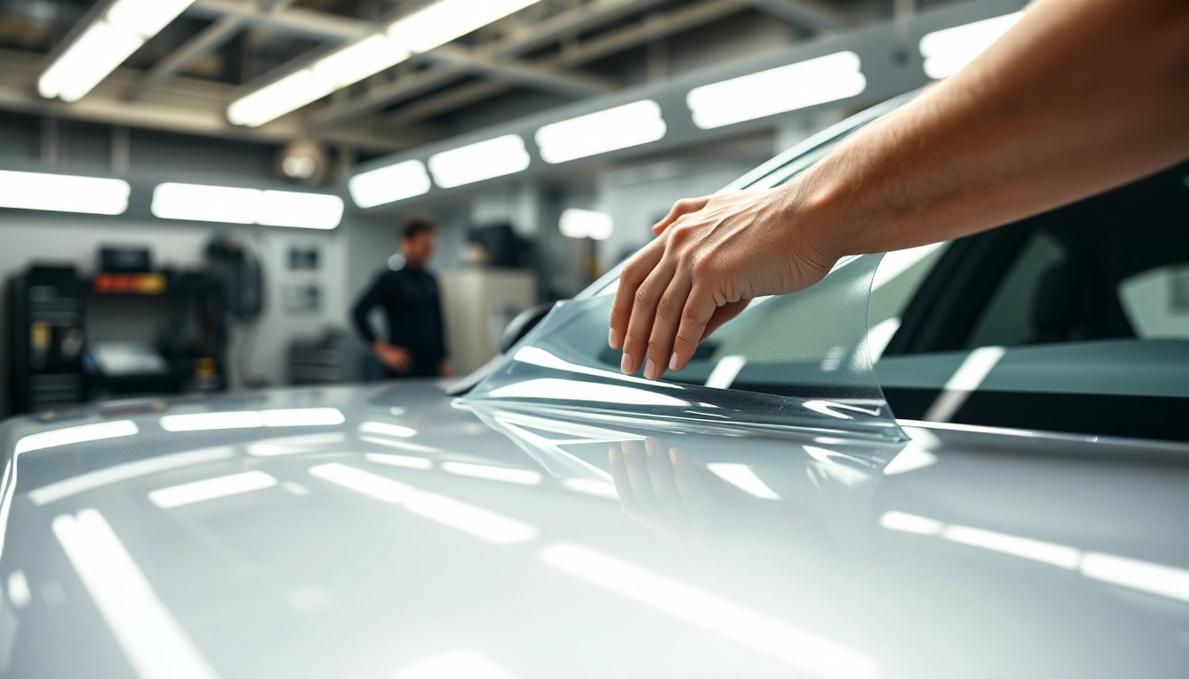 PPF Chattanooga installation showcasing expert craftsmanship on a vehicle, highlighting quality and care.