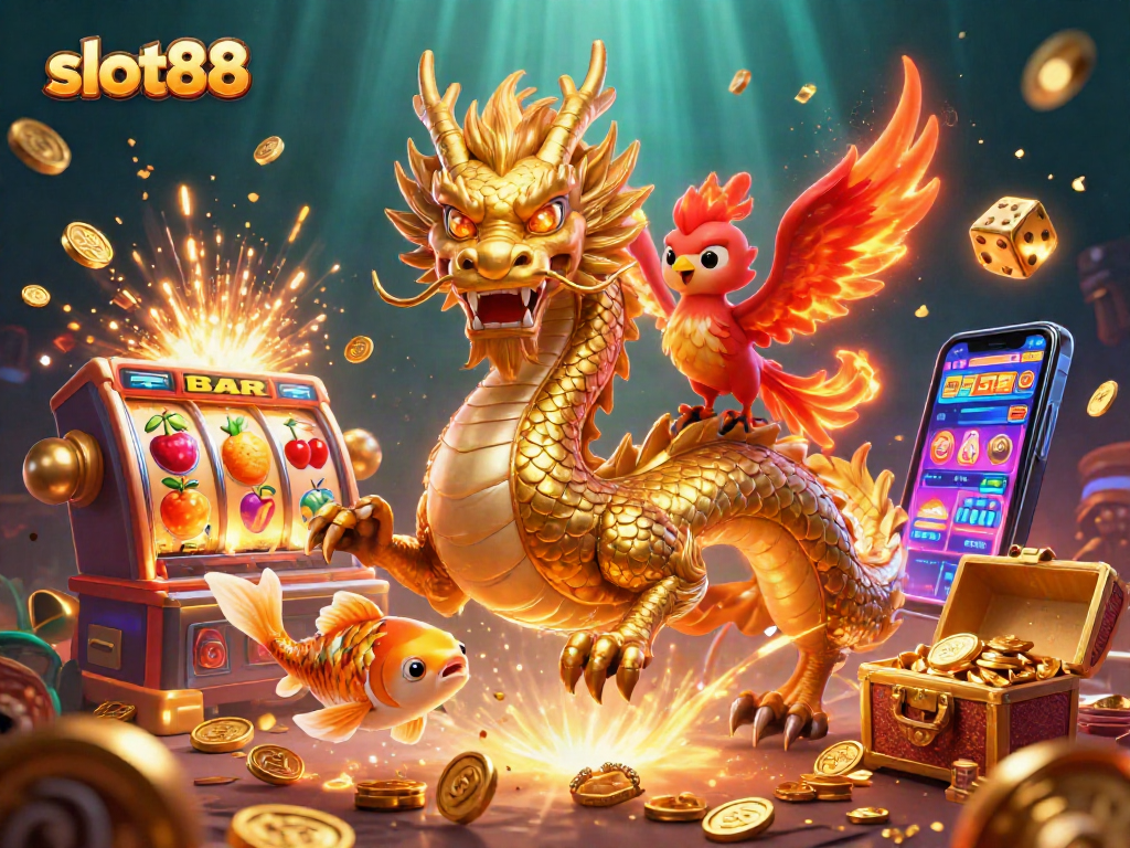 Experience thrilling jackpots with slot88 in an immersive casino adventure.