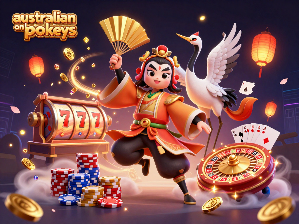 Play thrilling australian online pokies with vibrant characters and lively game elements.