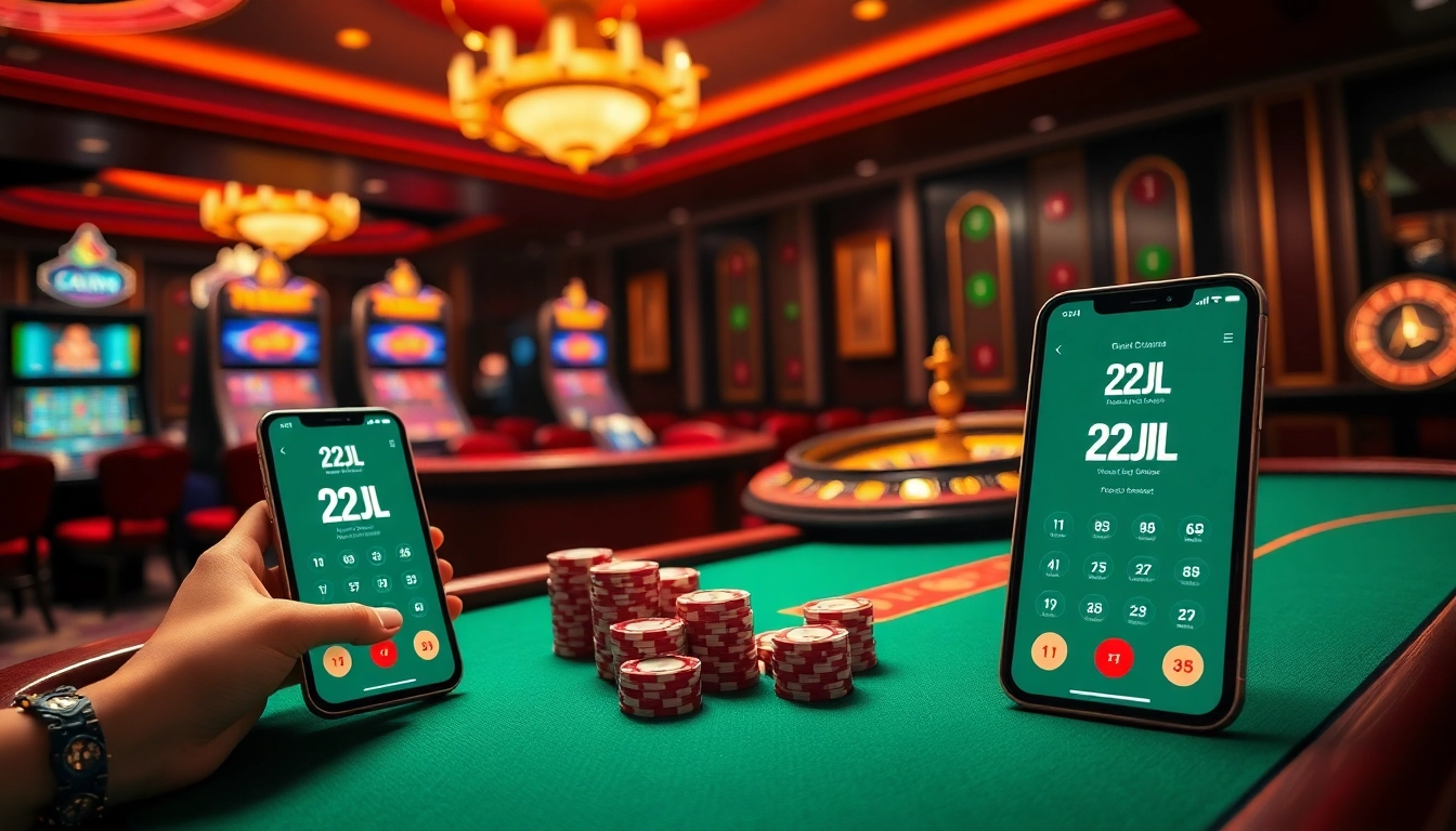 Experience the captivating 22JL app for immersive casino gaming and excitement.