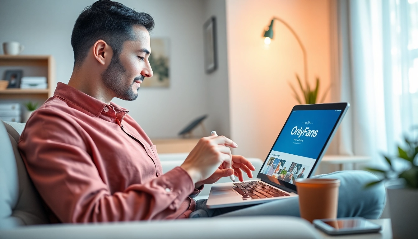 How to find paid onlyfans pages with ease using modern technology in a friendly home setting.